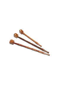 Rosewood Pipe carved 27,5cm