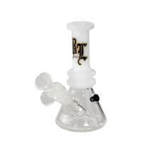 Black Leaf Mini Bubbler with Chillum Plug System (valkoinen)