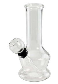 Glass Bong Mini Clear 14cm