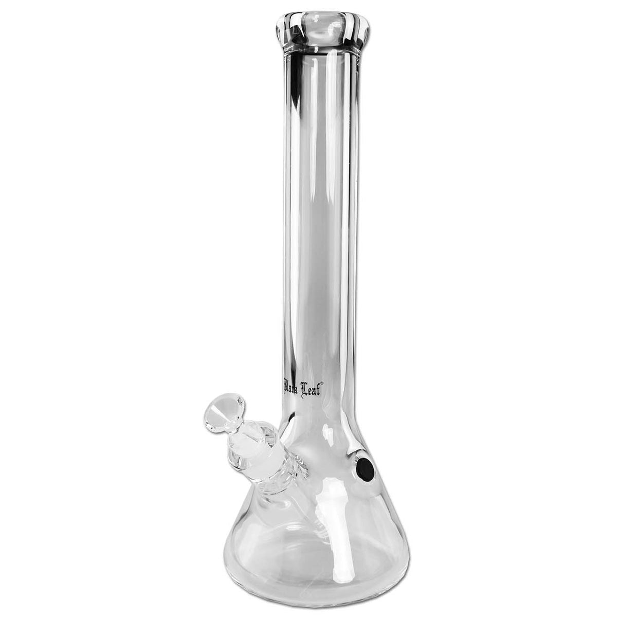 Black Leaf Flask Bong 9mm 40cm lasibongi