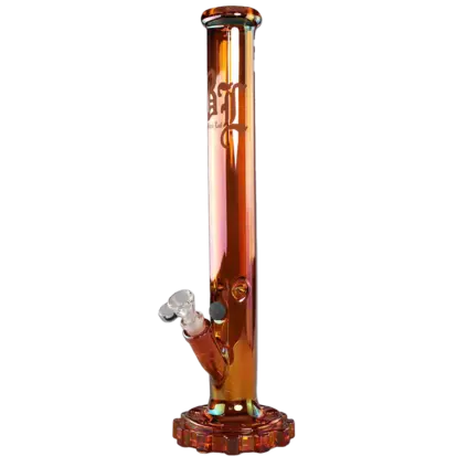 BL Gear Rainbow Ice Bong, yli 35cm Near Dark lasibongi. Sateenkaaren värinen jääbongi.