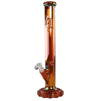 BL Gear Rainbow Ice Bong, yli 35cm Near Dark lasibongi. Sateenkaaren värinen jääbongi.