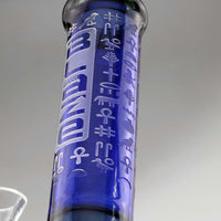 BLAZE Pharaoness Cylinder Bong Ice blue 40cm