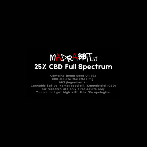 CBD-Öljy 25% Full Spectrum 10ml