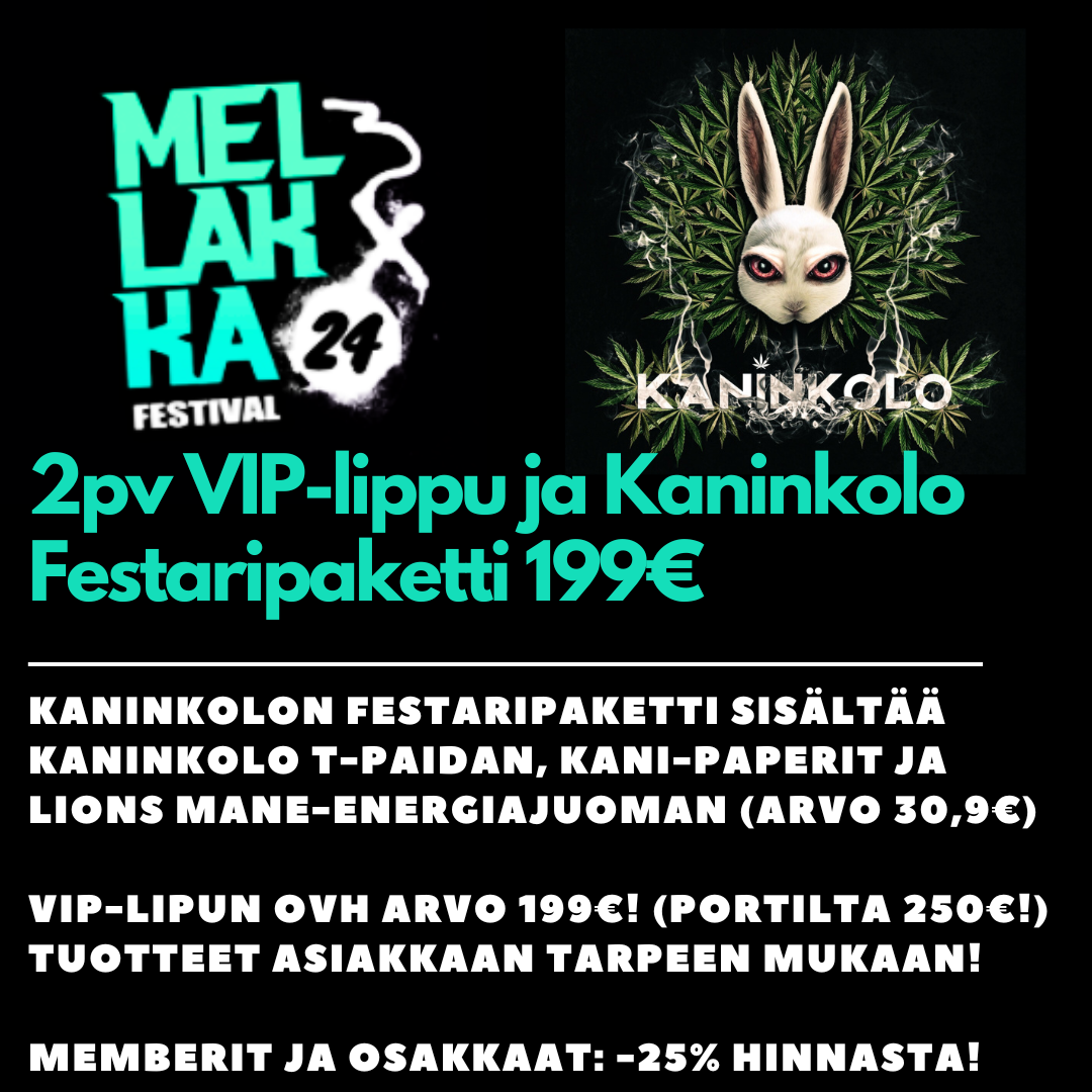 VIP lippu Mellakka 2024