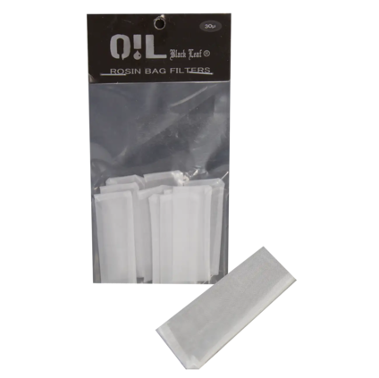 Oil Black Leaf Rosin Bag suodatinpussi 30µ S 80x50mm 10 kpl Kaninkolo verkkokauppa