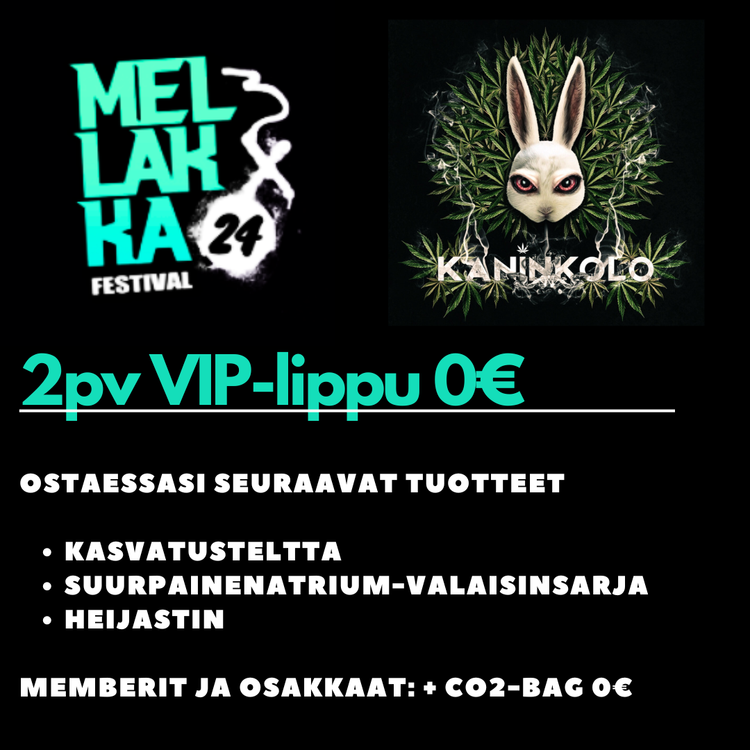 VIP lippu Mellakka 2024