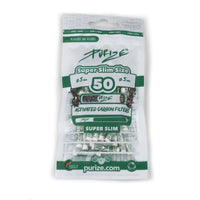 PURIZE® Super Slim Size 5mm aktiivihiilifiltterit 50 kappaleen pakkaus