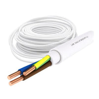 Asennuskaapeli 2m valoille 3x1,5mm johtosarja