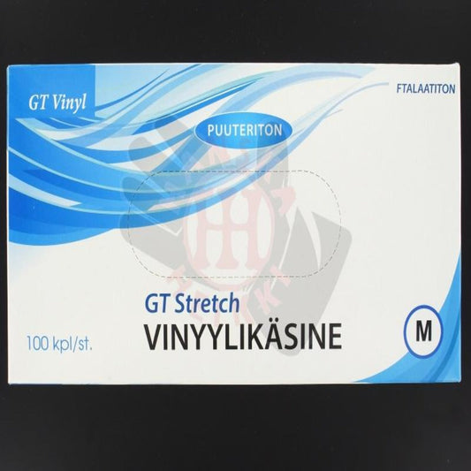 Vinyylikäsine Gt Stretch 100kpl