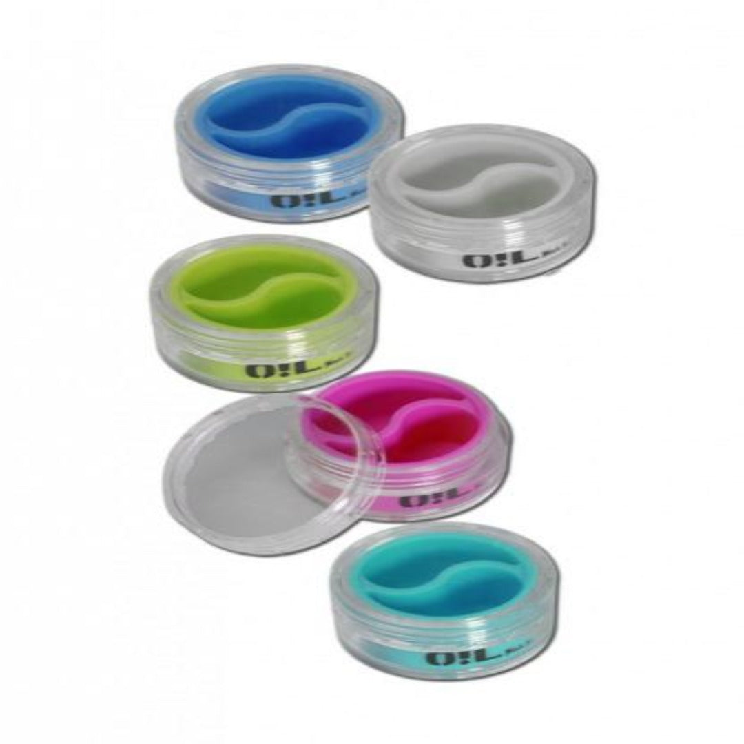 Black Leaf Silicone Box 2x1,5ml musta silikonirasia
