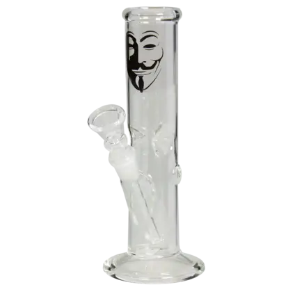 Near Dark Anonymous Cylinder Bong Ice mini lasibongi, sylinteribongi, jääbongi, alle 35cm.