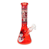 Black Leaf Icebong CHRISTMAS VIBE red 25.5cm jääbongi - Kaninkolo verkkokauppa