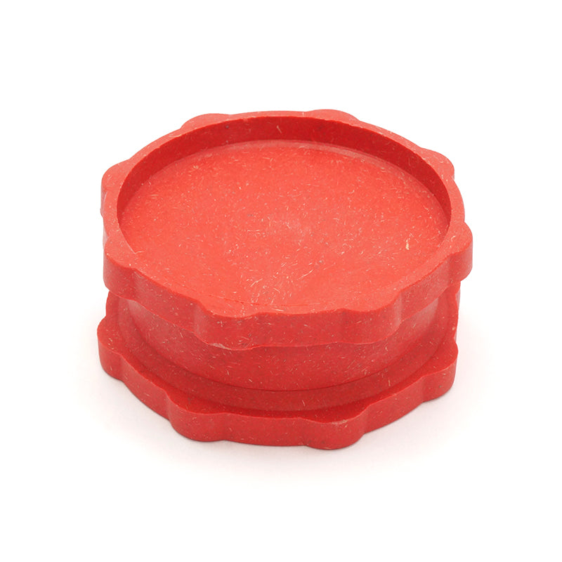 Punainen hamppumuovi grinderi 54mm