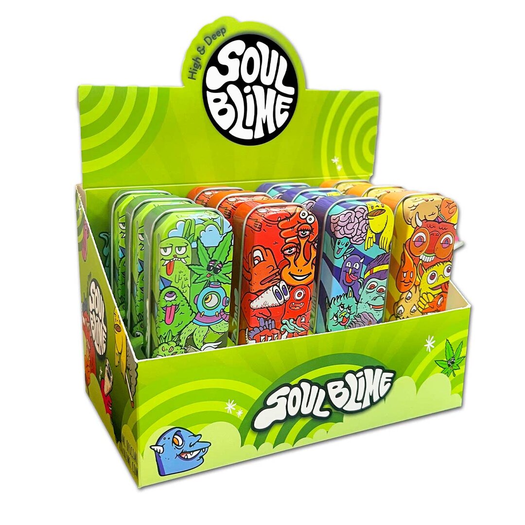 SOUL BLIME Metal Tin metallinen sailytysrasia peltirasia Kaninkolo verkkokauppa