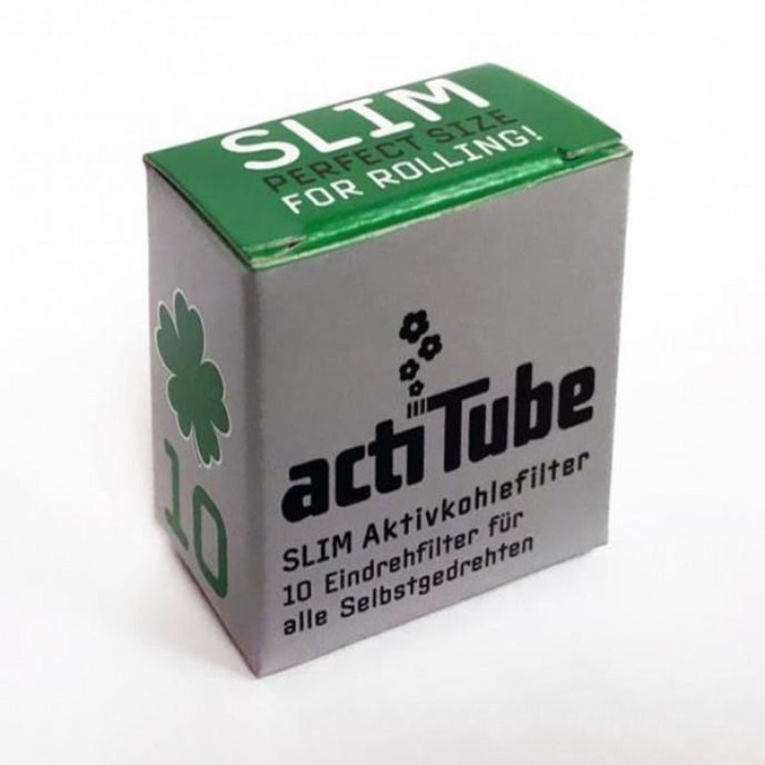 Actitube Slim 7mm aktiivihiilisuodatin 10 kappaleen pakkaus