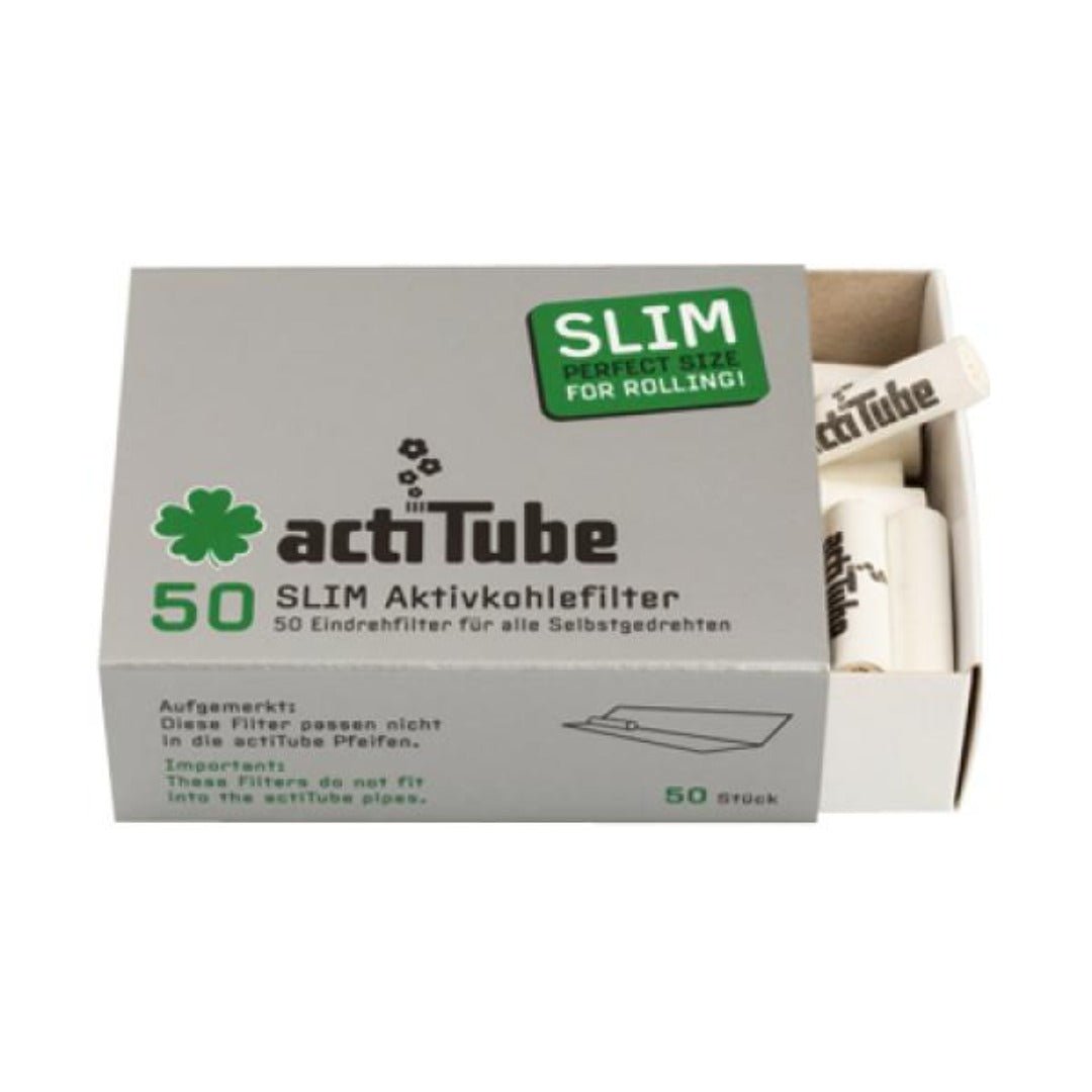 Actitube Slim 7mm aktiivihiilisuodatin 50 kappaleen pakkaus