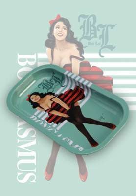 BL Bongasmus Rolling Tray metallinen rullausalusta