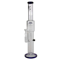 BL Glass Bong Drum + Tree Percolator sinisillä yksityiskohdilla