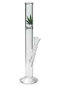BL Glass Bong Leaf 50cm lasibongi lehtikuviolla