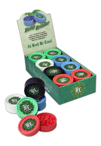 BL' Grinder 2 hamppukuitu-yrttimylly musta 63mm