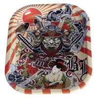 BL Ronin and Geisha Rolling Tray metallinen väsäysalusta