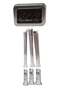 Black Leaf 3 Roll-in Glass Tips pakkaus
