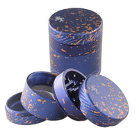 BLACK LEAF Aluminium Grinder CROWN 4 – part Blue edestä