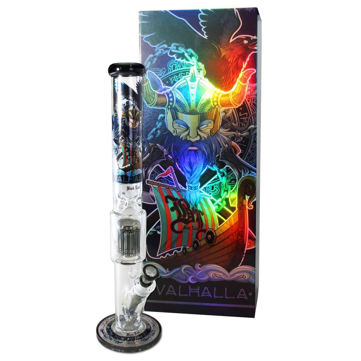 Black Leaf Boxed Bong Perco VALHALLA lasibongi