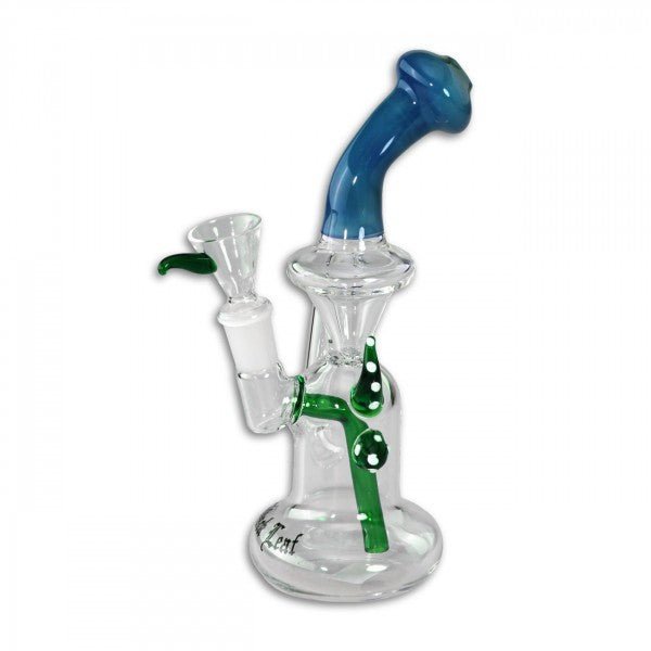 Black Leaf Bubbler 20cm lasinen vesipiippu