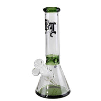 Black Leaf Flask Bong Green lasibongi vihreä