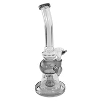 Black Leaf Glass Bong with Percolator Titan lasibongi