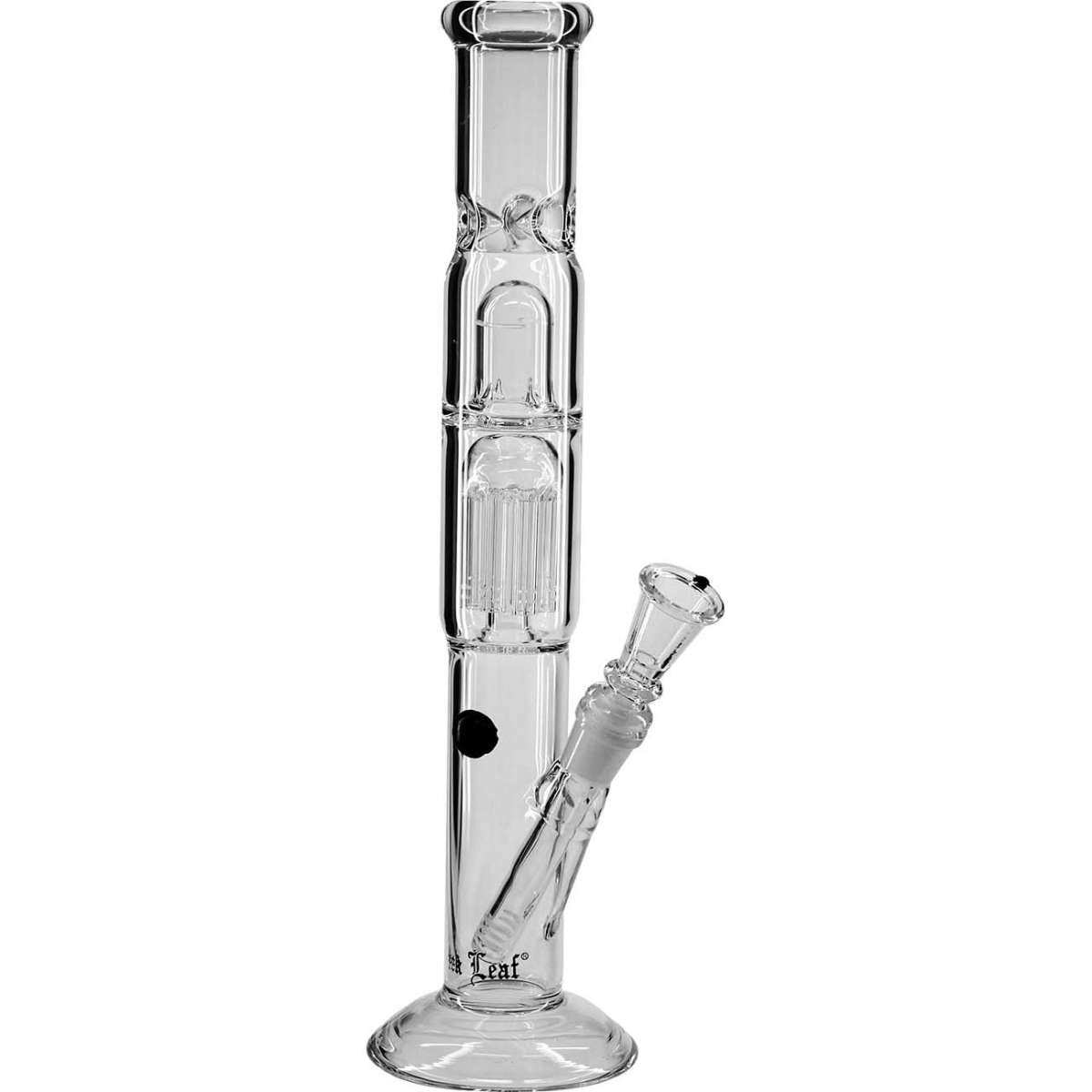 Black Leaf Glass Percolator Icebong edestä