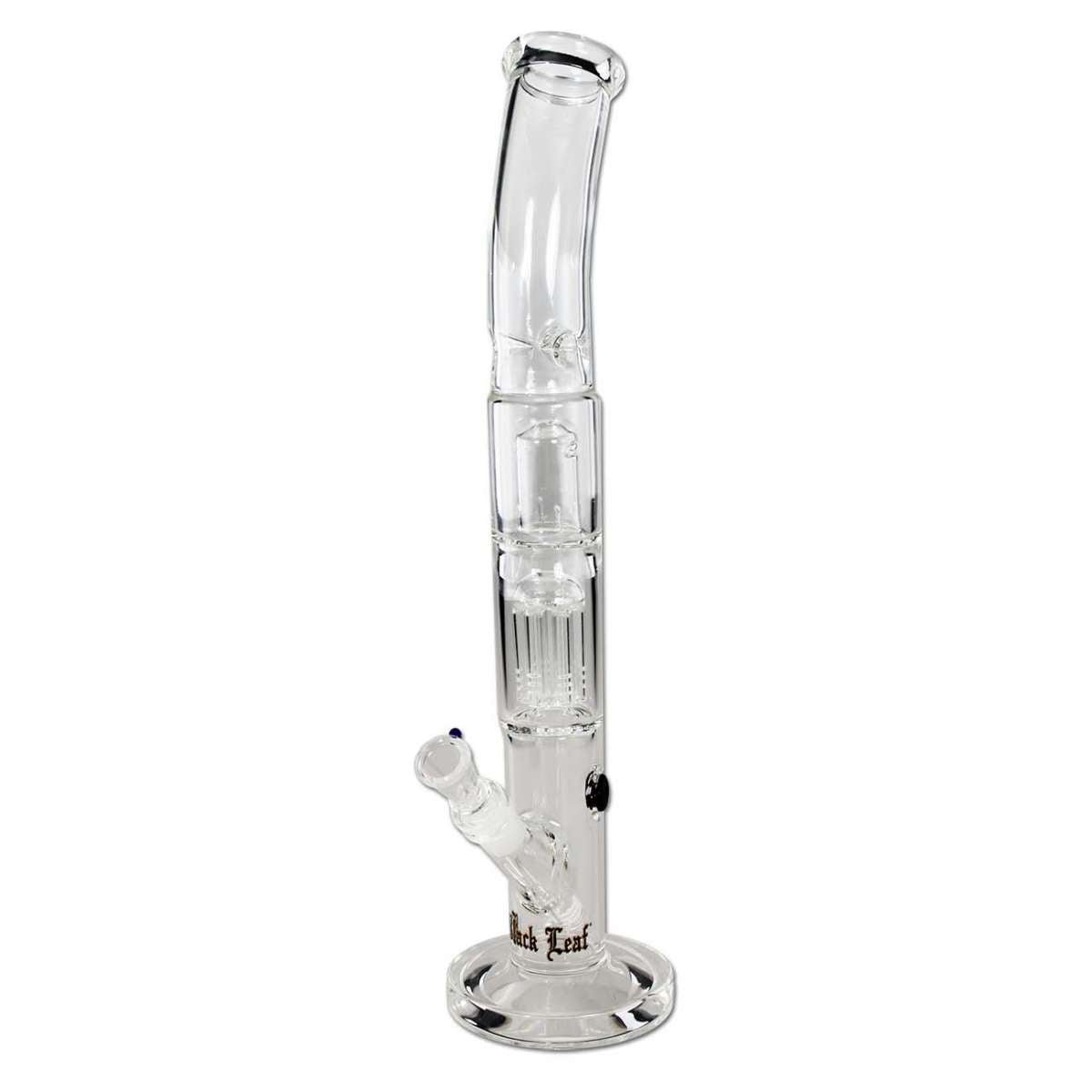 Black Leaf Glass Percolator Icebong Bent lasibongi