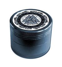Black Leaf Grinder VALHALLA 4-osainen kansi kaiverruksella