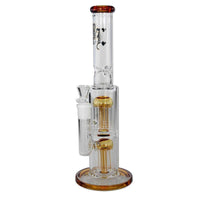 Black Leaf Ice Bong Double 8 – Arm Tree Percolator lasibongi