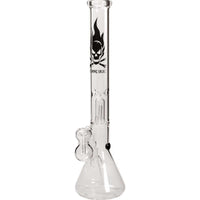 Black Leaf Ice Flaming Skull 50cm lasibongi