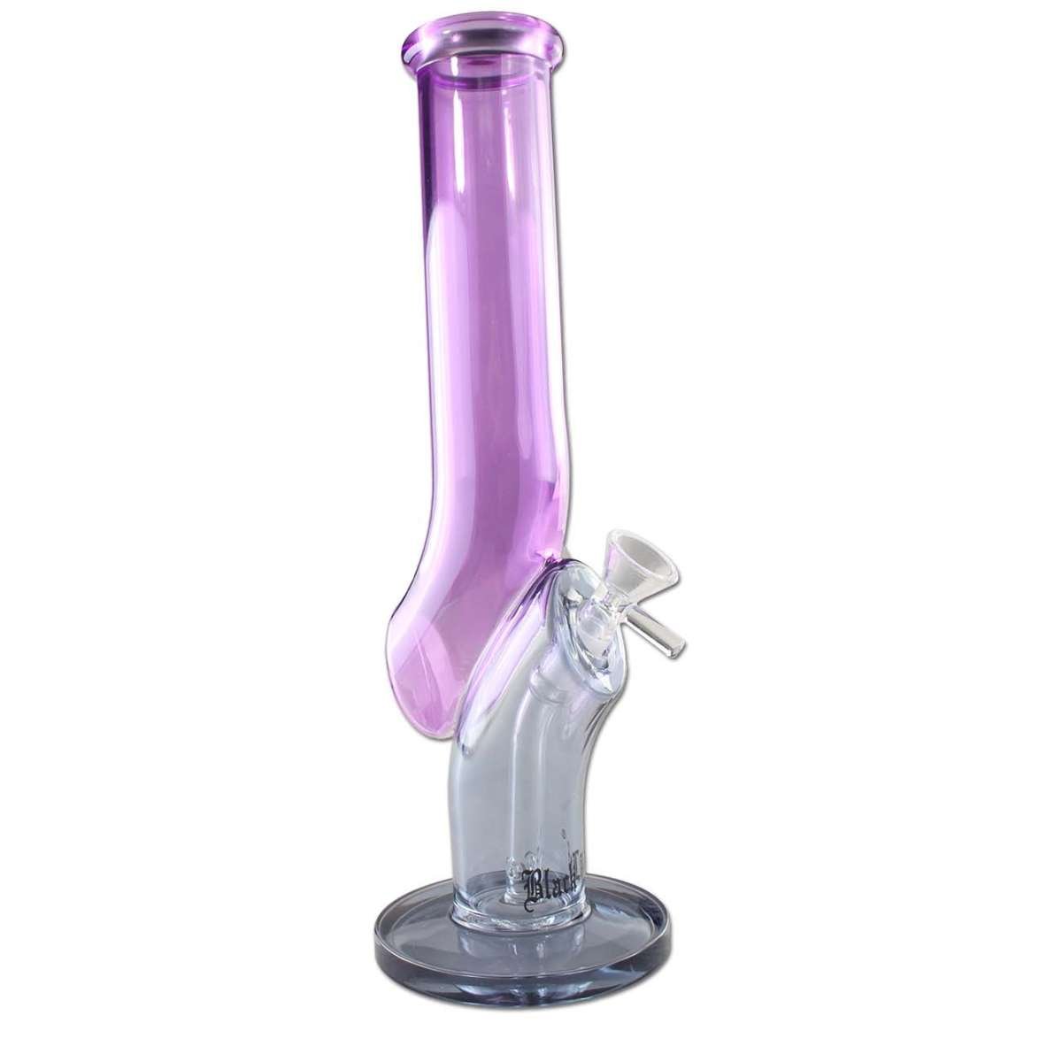 Black Leaf JL Glass Bong Violet lasibongi