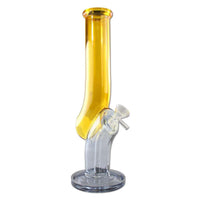 Black Leaf JL Glass Bong Yellow lasibongi keltaisilla yksityiskohdilla