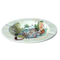 Black Leaf Metal Ash Tray HANUMAN metallinen tuhkakuppi