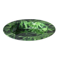 Black Leaf Metal Ash Tray LEAFS metallinen tuhkakuppi