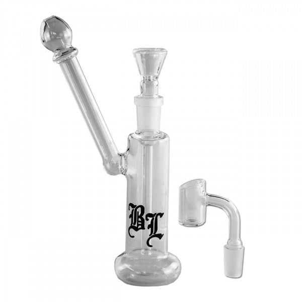 Black Leaf Mini Bong ja kvartsibanger
