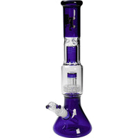 Black Leaf Multi-Level Bong Ice Blue edestä
