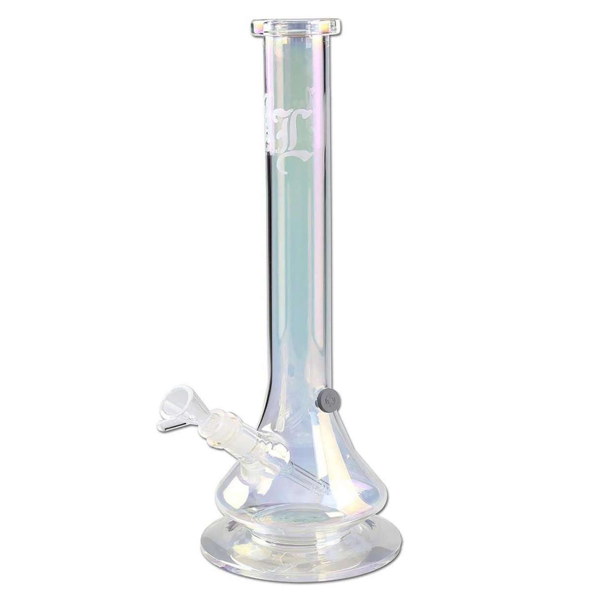 Black Leaf Neverland Glass Bong sateenkaari-efektillä