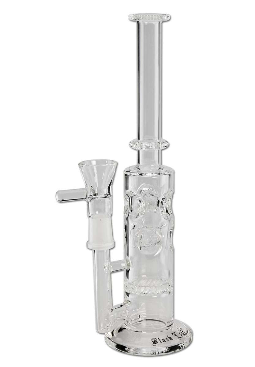 Black Leaf Percolator Bong with HoneyComb lasibongi
