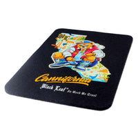 Black Leaf Dab Mat Cannifornia. Silikoninen matto dabbingiin, öljylle & vahalle. Suojaa pöytää.