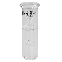 Black Leaf Glass Vaporizer lasilisäosa vesikammiolla ja kupoliperkolattorilla - Kaninkolo verkkokauppa