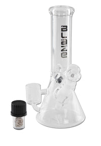 BLAZE Flask Bong Ice with Lid - pullonmuotoinen lasibongi