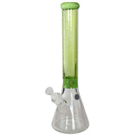 BLAZE Sandblast Beaker Green 41cm lasibongi vihreällä hiekkapuhalluksella