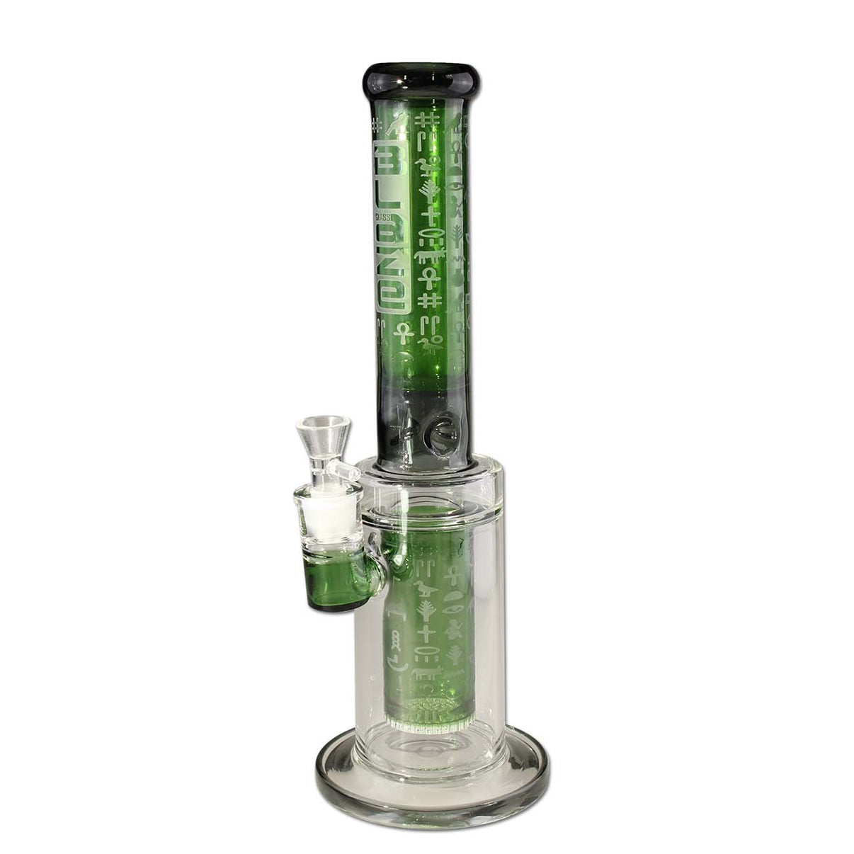BLAZE Pharaoness Cylinder Bong Ice Green 40cm kokovartalokuva